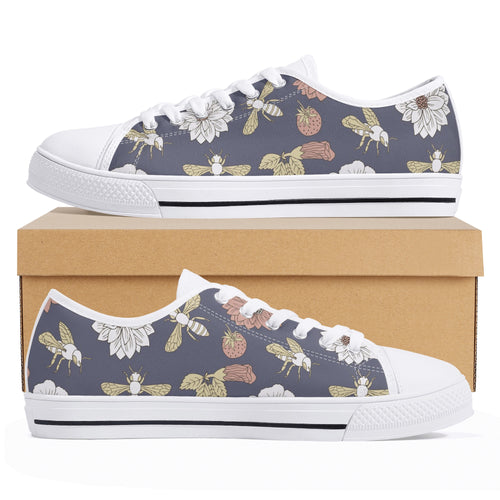 Bee Women's Low Top Canvas Shoes