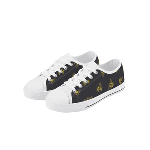 Bee Kids Low Top Canvas Shoes