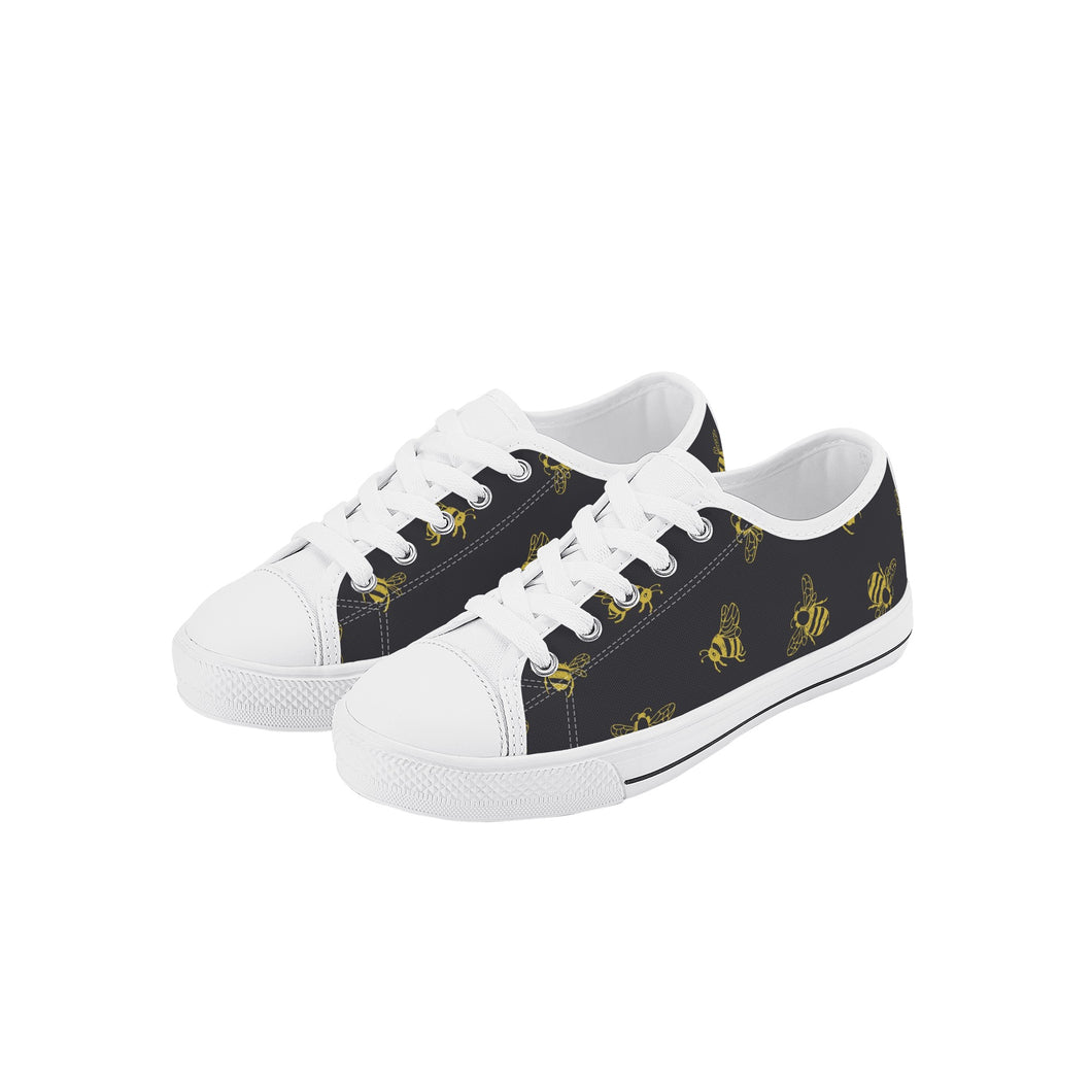 Bee Kids Low Top Canvas Shoes