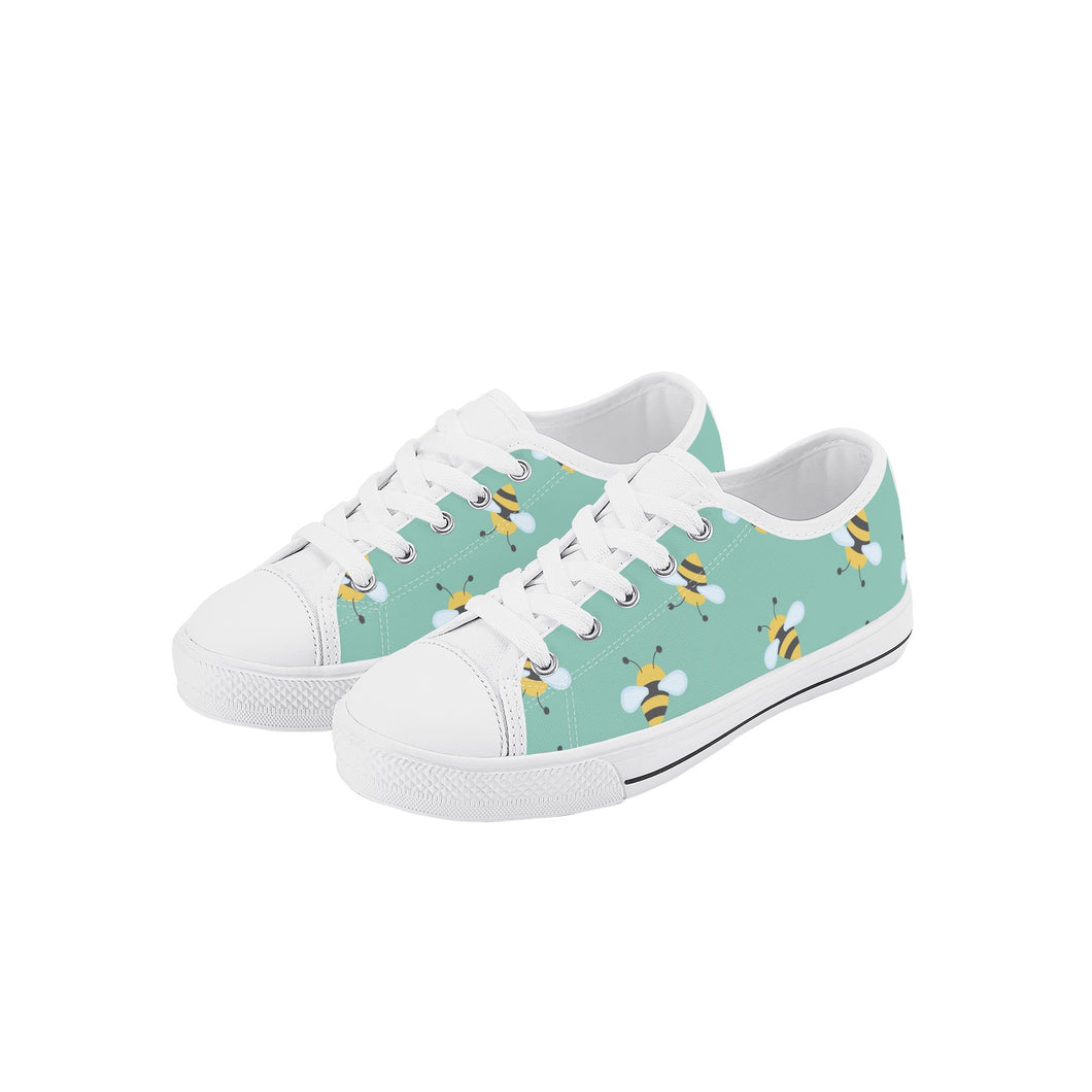 Bee Kids Low Top Canvas Shoes