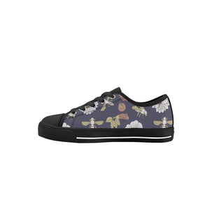 Bee Kids Low Top Canvas Shoes