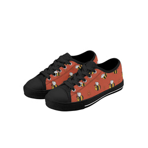 Bee Kids Low Top Canvas Shoes