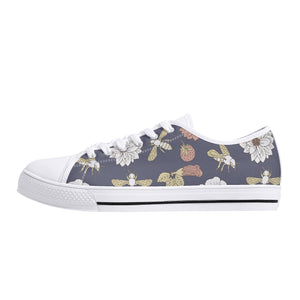 Bee Women's Low Top Canvas Shoes