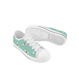 Bee Kids Low Top Canvas Shoes