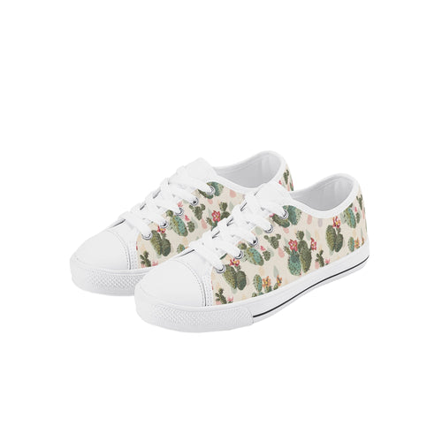 Cactus Kids Low Top Canvas Shoes