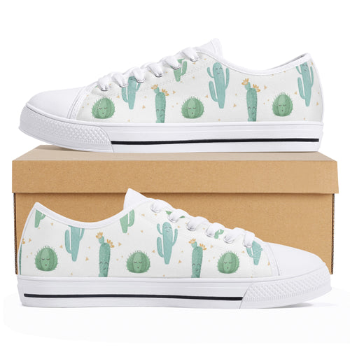 Cactus Women's Low Top Canvas Shoes