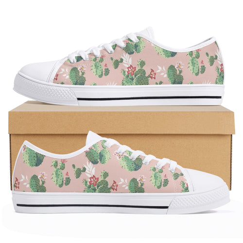 Cactus Women's Low Top Canvas Shoes