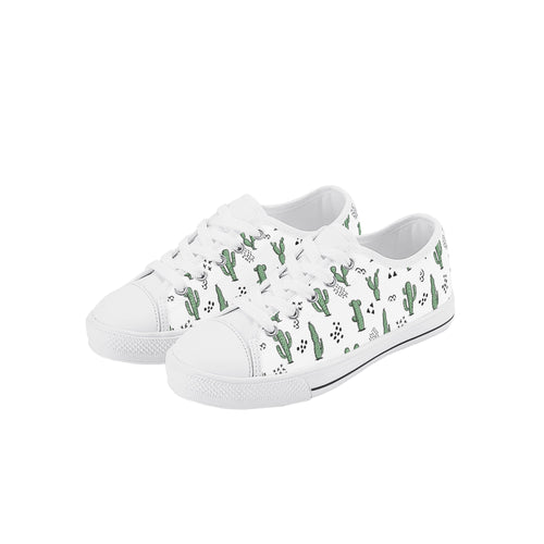 Cactus Kids Low Top Canvas Shoes