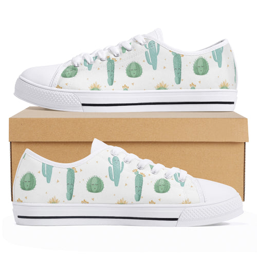 Cactus Mens Low Top Canvas Shoes