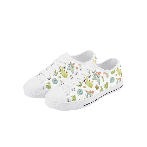 Cactus Kids Low Top Canvas Shoes