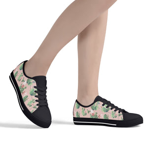 Cactus Women's Low Top Canvas Shoes