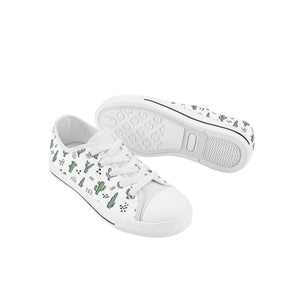 Cactus Kids Low Top Canvas Shoes