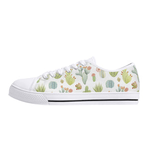 Cactus Women's Low Top Canvas Shoes