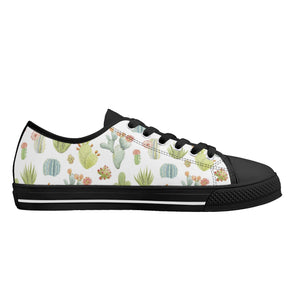 Cactus Women's Low Top Canvas Shoes