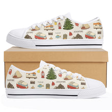 Camping Women's Low Top Canvas Shoes