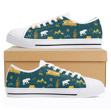 Camping Women's Low Top Canvas Shoes