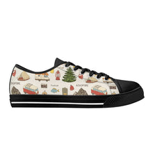 Camping Women's Low Top Canvas Shoes