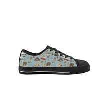 Camping Kid's Low Top Canvas Shoes