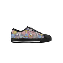 Cat Kid's Low Top Canvas Shoes