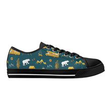 Camping Women's Low Top Canvas Shoes