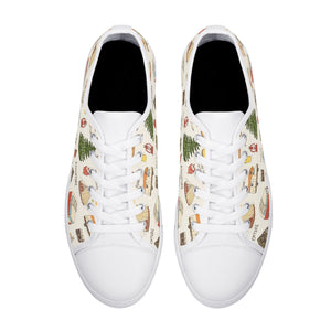 Camping Women's Low Top Canvas Shoes