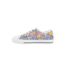 Cat Kid's Low Top Canvas Shoes