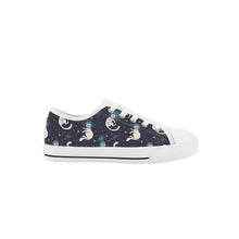 Cat Kid's Low Top Canvas Shoes