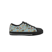 Camping Kid's Low Top Canvas Shoes