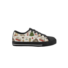 Camping Kid's Low Top Canvas Shoes