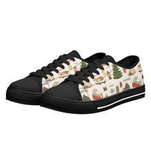 Camping Women's Low Top Canvas Shoes