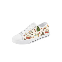 Camping Kid's Low Top Canvas Shoes