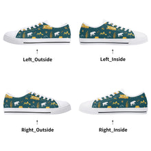 Camping Women's Low Top Canvas Shoes