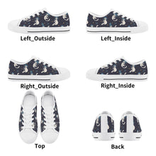 Cat Kid's Low Top Canvas Shoes