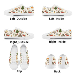 Camping Kid's Low Top Canvas Shoes