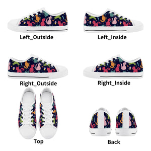 Cat Kid's Low Top Canvas Shoes