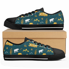 Camping Women's Low Top Canvas Shoes