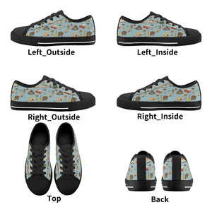 Camping Kid's Low Top Canvas Shoes