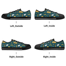 Camping Women's Low Top Canvas Shoes