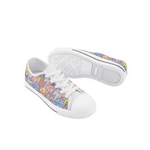 Cat Kid's Low Top Canvas Shoes