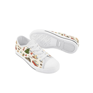 Camping Kid's Low Top Canvas Shoes