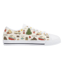 Camping Women's Low Top Canvas Shoes