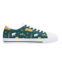 Camping Women's Low Top Canvas Shoes