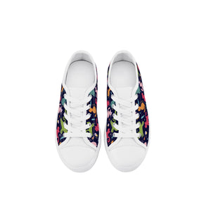 Cat Kid's Low Top Canvas Shoes