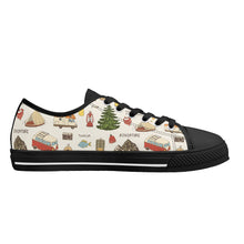 Camping Women's Low Top Canvas Shoes