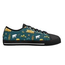 Camping Women's Low Top Canvas Shoes