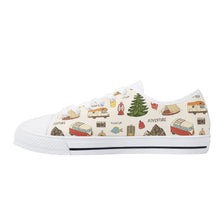 Camping Women's Low Top Canvas Shoes