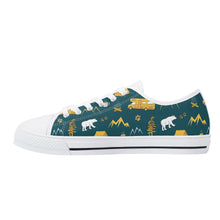 Camping Women's Low Top Canvas Shoes