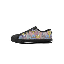 Cat Kid's Low Top Canvas Shoes