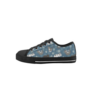 Cat Kid's Low Top Canvas Shoes