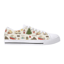Camping Women's Low Top Canvas Shoes